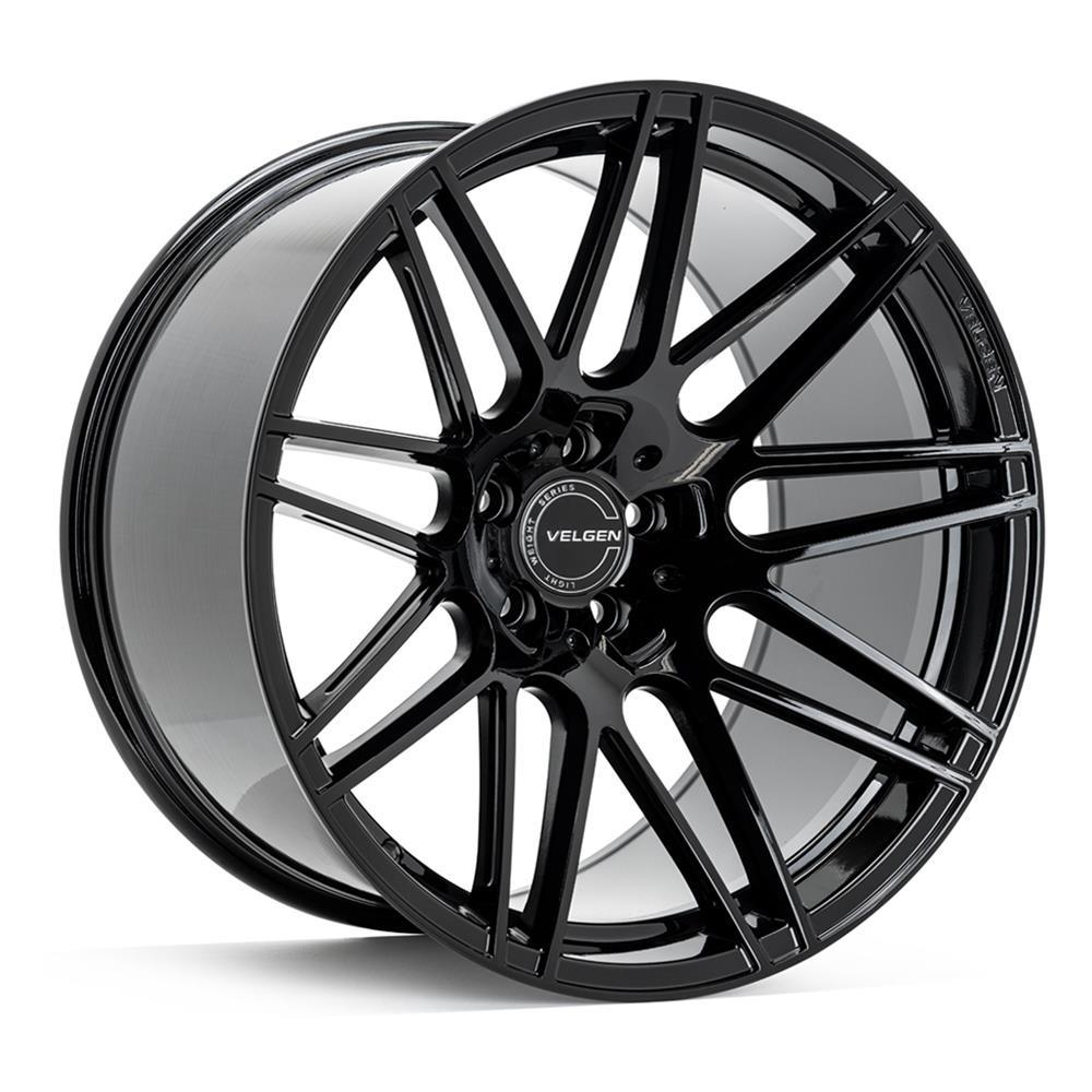 Velgen Mustang VF9 Wheel & Nitto Tire Kit - 20x10/11 - Gloss Black (24-25)