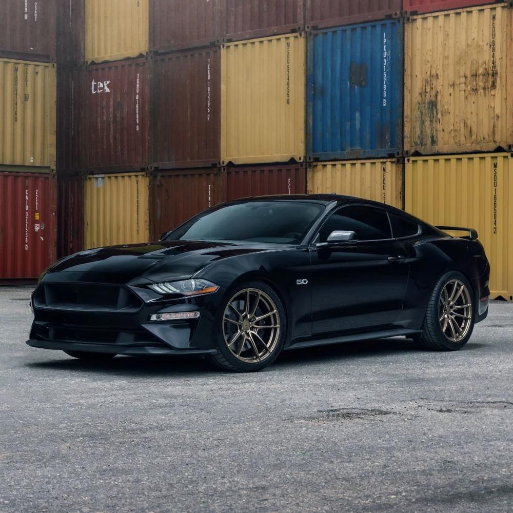 2005-25 Mustang Velgen VF5 Wheel - 20x11  - Gloss Bronze