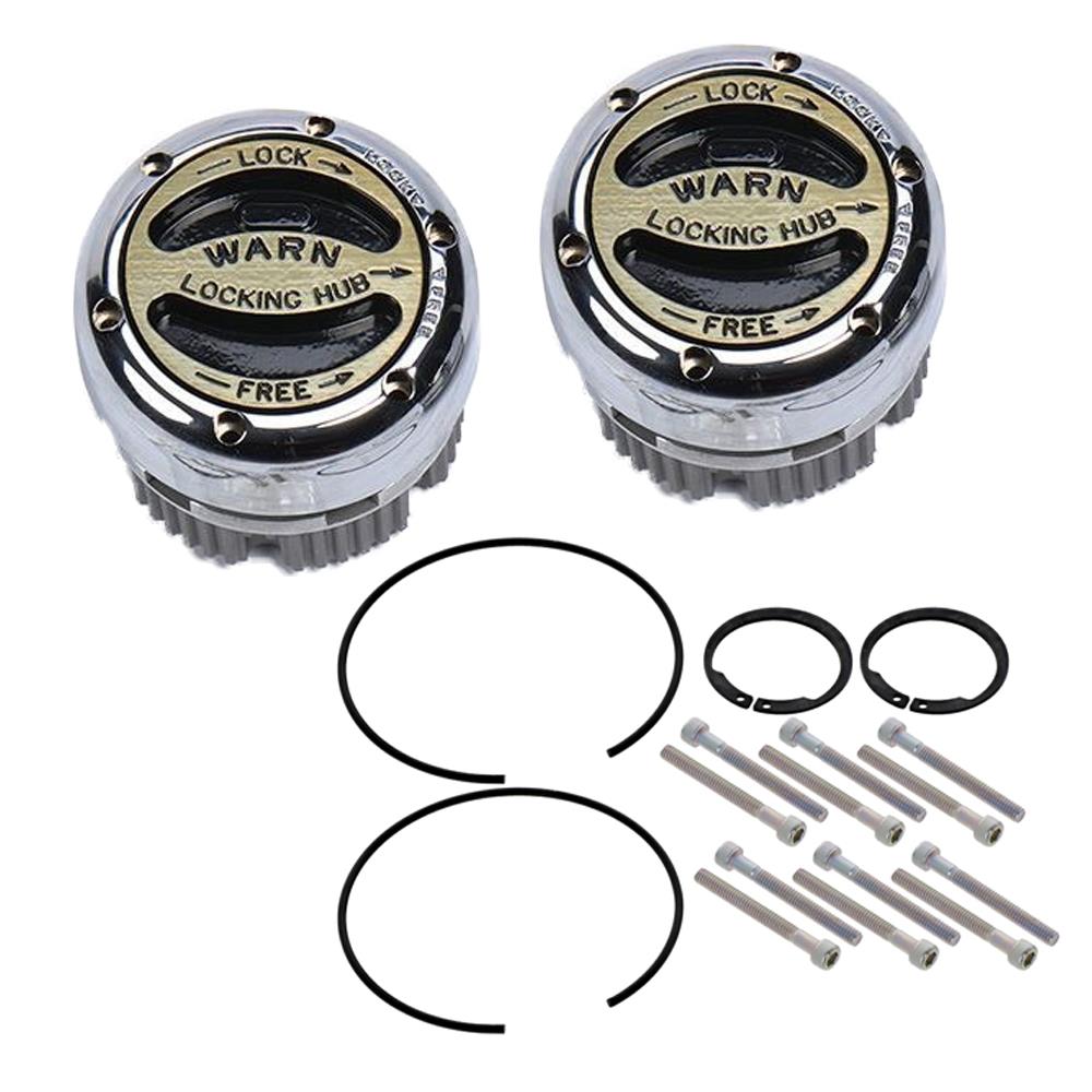 1992-1996 Bronco Warn Heavy Duty Locking Hubs