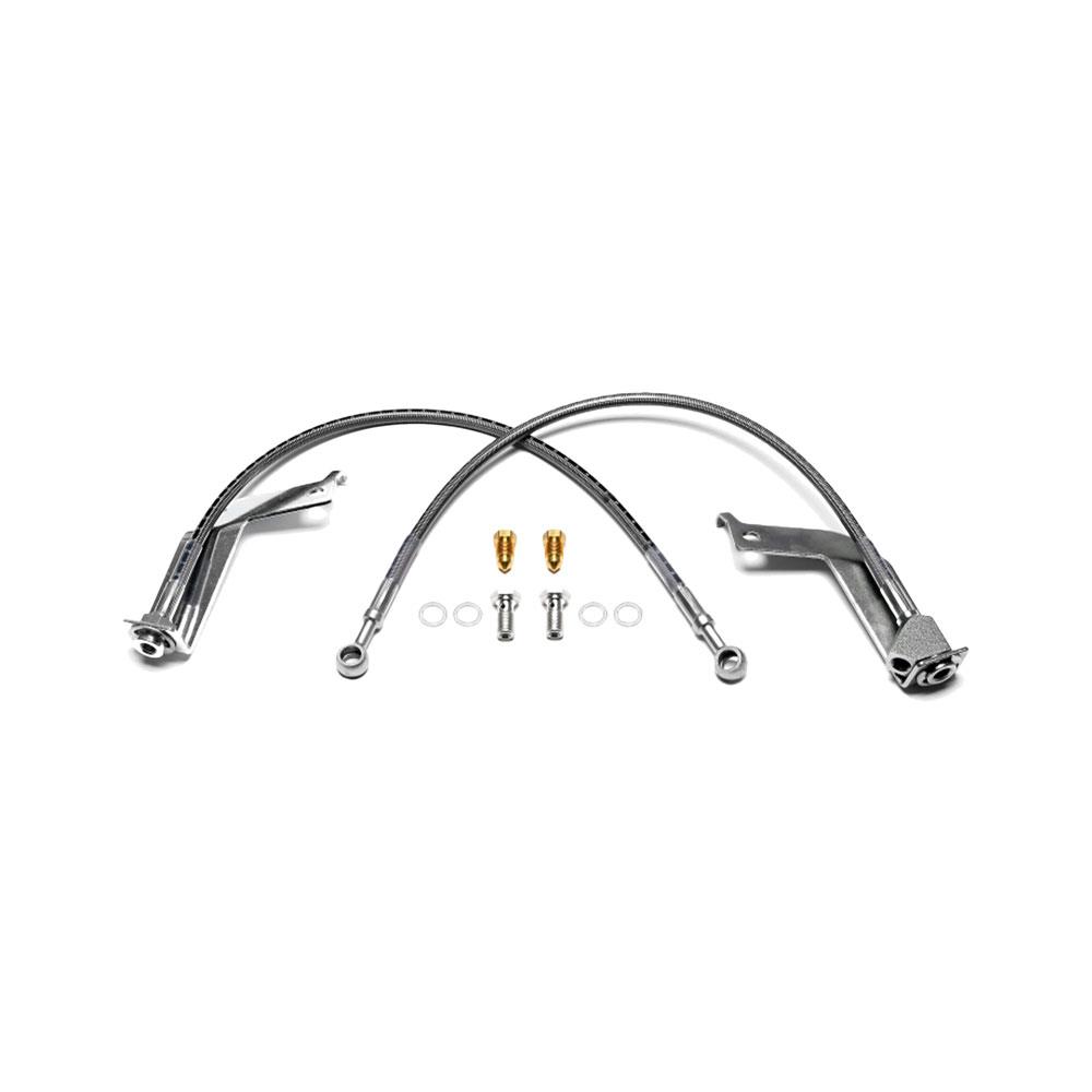 1999-04 Mustang Wilwood Braided Brake Hose Kit - Rear