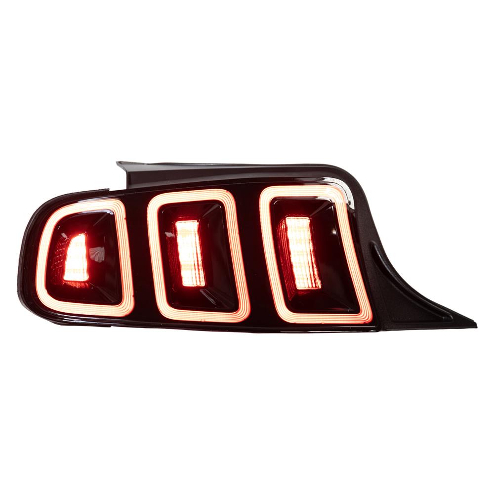 2010-2014 Mustang Winjet Euro Style Tail Lights - Clear